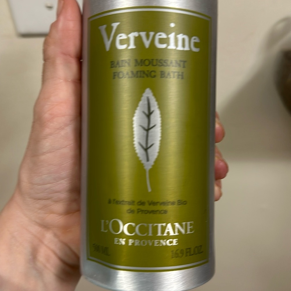 COPY - Loccitane en Provence Verveine foaming bath 16.9floz